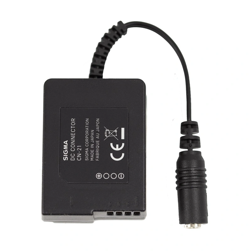 SIGMA konektor CN-21 bateriov redukce k napjen pomoc sovho adaptru