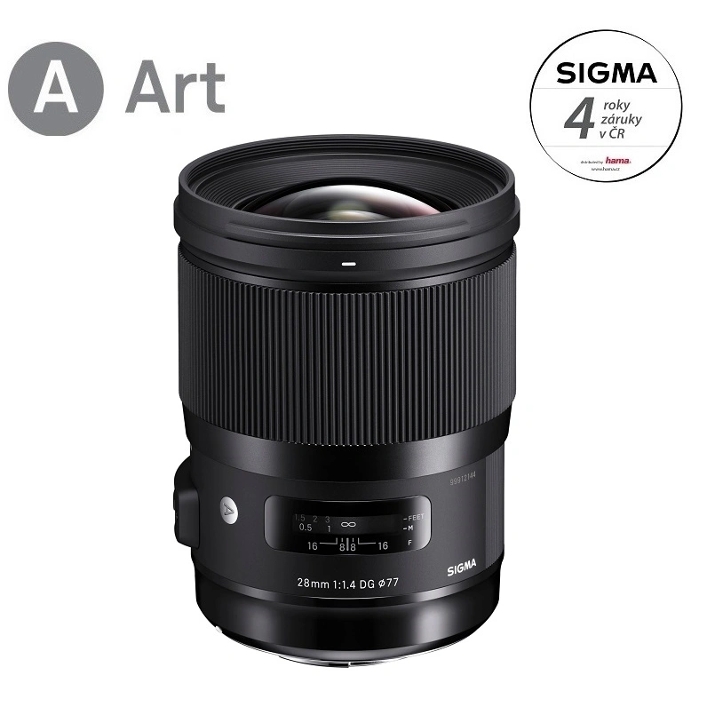 SIGMA 28mm F1.4 DG HSM Art pro Nikon F