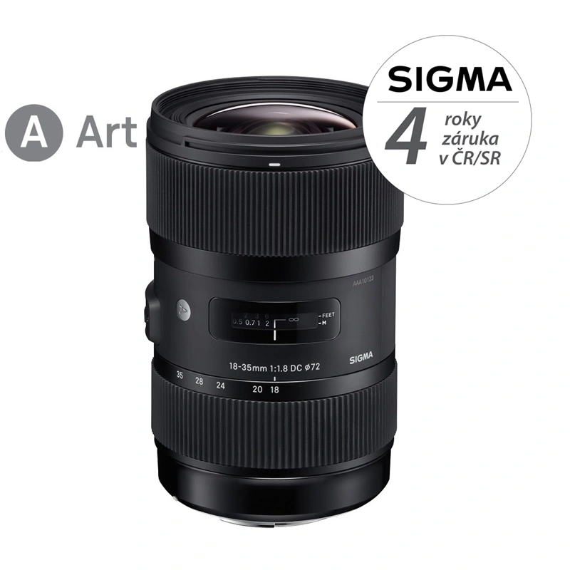 SIGMA 18-35mm F1.8 DC HSM Art pro Canon EF