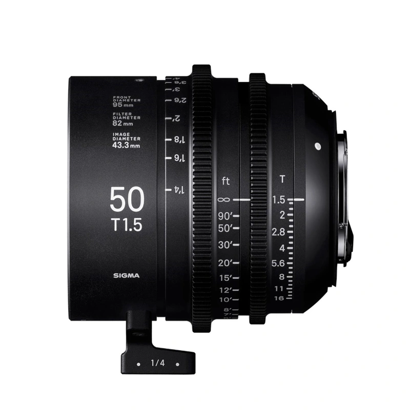 SIGMA CINE 50mm T1.5 FF FL F/CE METRIC Fully Luminous pro Canon EF