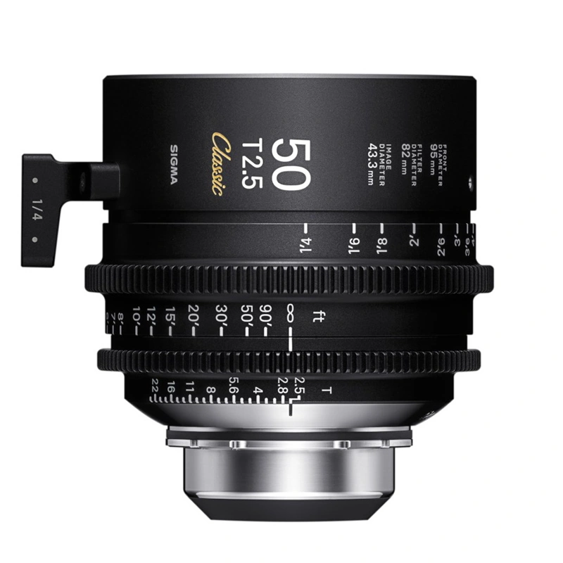 SIGMA CINE 50mm T2.5 FF CLASSIC F/AP2 (METRIC) iTechnology pro Arri PL