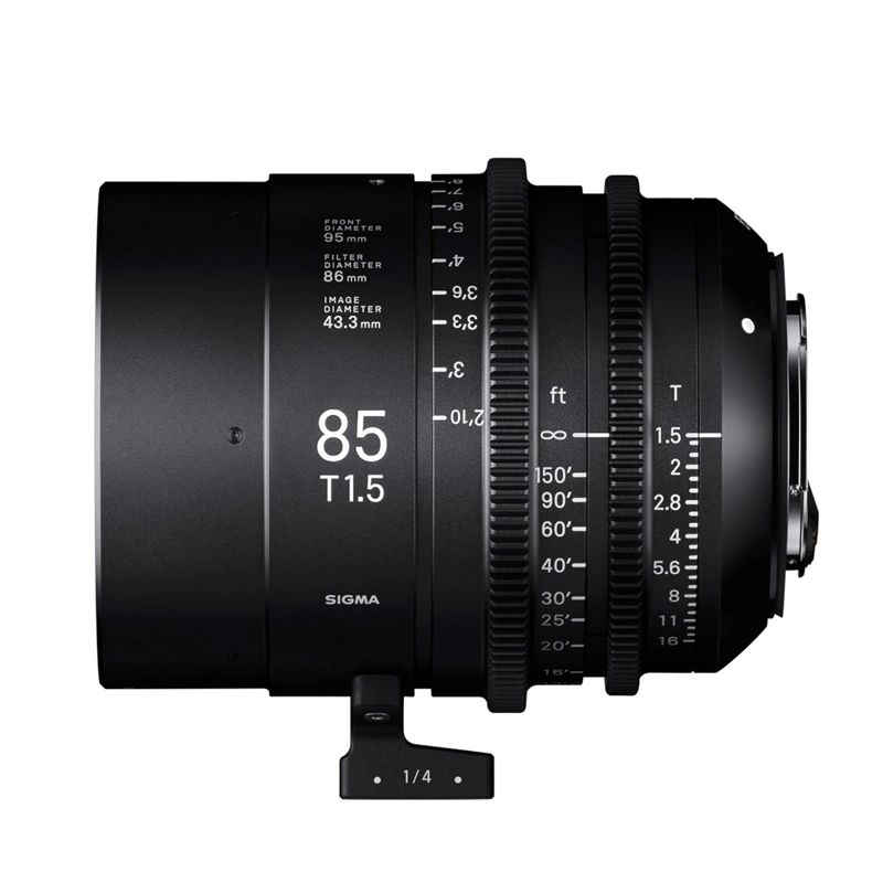 SIGMA CINE 85mm T1.5 FF F/VE METRIC pro Sony E