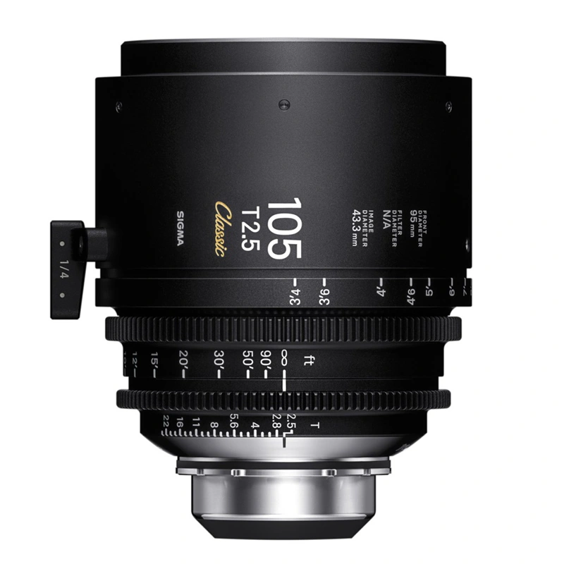 SIGMA CINE 105mm T2.5 FF CLASSIC F/AP2 (METRIC) iTechnology pro Arri PL